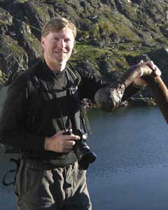 David Thoreson in the Arctic